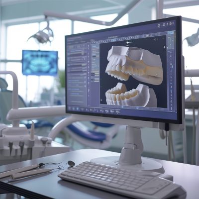 computer-monitor-with-picture-human-skull-it